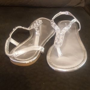 Montego bay club silver sandals